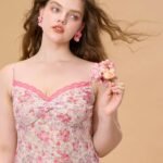 Curve & Plus Tuberose Rose Beauty Dress