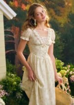 Garden Tea Party Corset Dress - Image 4