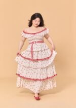 Curve & Plus Red Hood Maiden Dress - Image 2