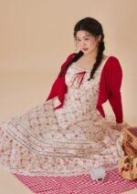 Curve & Plus Red Garnet Corset Dress - Image 2