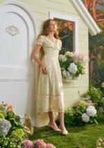 Garden Tea Party Corset Dress - Image 5