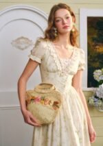 Garden Tea Party Corset Dress - Image 6