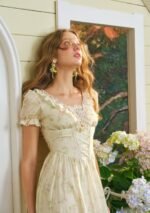 Garden Tea Party Corset Dress - Image 8