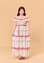Curve & Plus Red Hood Maiden Dress - Image 7