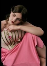 Curve & Plus Flower Vine Phantom Corset Dress - Image 7