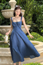 Daisy Denim Dress - Image 4