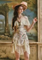 Versailles Rose Corset - Image 9