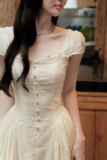 Stella White Dress - Image 4