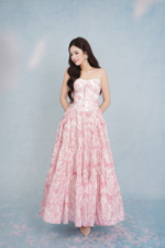 Erina Floral with Butterflies Dress - Image 2