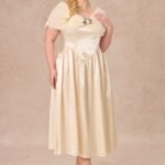 Curve&Plus Pure White Glass Dream Dress