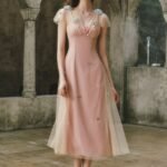 Wind Perched Rose Quartz Dress