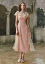 Wind Perched Rose Quartz Dress