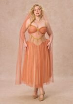 Curve&Plus Sahara Rose Corset Dress
