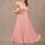 Curve&Plus Honeyed Peach Bloom Dress