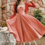 Afternoon Berry Tea Dress