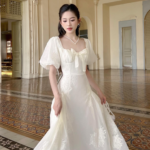 White Rose Dress