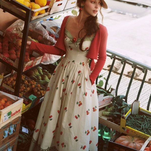 Wild Cherry Dress (Long)