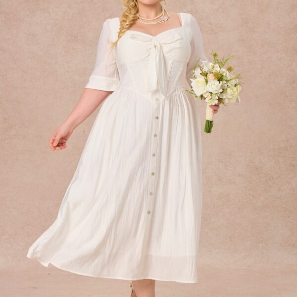 Curve&Plus Bow Ode Dress