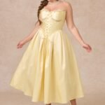 Curve&Plus Belle's Gilded Corset Dress