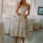 Girl in Blue Wind Dress