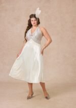 Curve&Plus Silver Light Serenade Dress