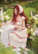 Red Hood Maiden Dress - Image 7