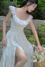 Maya White Dress