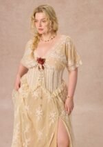 Curve&Plus Wild Thorn Rose Corset Dress - Image 2