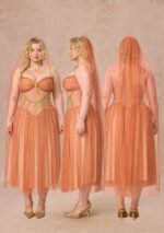 Curve&Plus Sahara Rose Corset Dress - Image 2