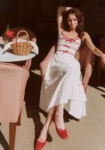 Little Red Candle Dress - Image 2