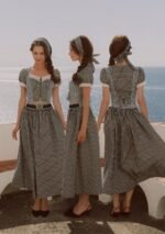 Cottage Girl Diary Navy Skirt - Image 3