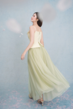 Tiana Sage Set (Top and Long Skirt) - Image 3