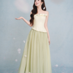 Tiana Sage Set (Top and Long Skirt)