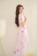 Mia Pink Dress - Image 3