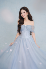 Emma Cinderella Blue Dress - Image 2