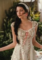 Meadow Vine Corset Dress (Short) - Image 3