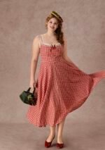 Curve&Plus Afternoon Berry Tea Dress - Image 3