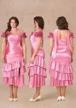 Curve&Plus Burning Rose Dress - Image 3