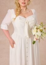 Curve&Plus Bow Ode Dress - Image 3