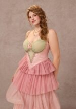 Curve&Plus Entwined in Bloom Corset Dress - Image 2