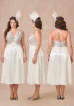 Curve&Plus Silver Light Serenade Dress - Image 3