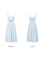Azure Holiday Dress (Long) - Image 3
