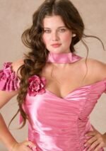 Curve&Plus Burning Rose Dress - Image 4