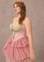 Curve&Plus Entwined in Bloom Corset Dress - Image 3