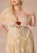 Curve&Plus Wild Thorn Rose Corset Dress - Image 4