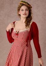 Curve&Plus Afternoon Berry Tea Dress - Image 4