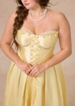 Curve&Plus Belle's Gilded Corset Dress - Image 5