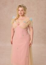 Curve&Plus Wind Perched Rose Quartz Dress - Image 4