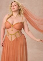 Curve&Plus Sahara Rose Corset Dress - Image 4
