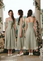 Green Bud Fairy Corset Dress - Image 4
